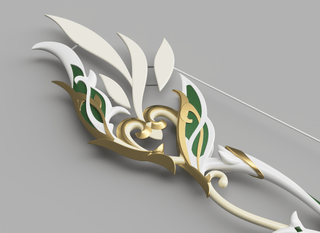 Hunter's Path Bow [3D Print Files] 3D Files cosplay DangerousLadies