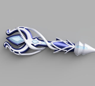 Hydro Abyss Mage Staff [3D Print Files] 3D Files cosplay DangerousLadies