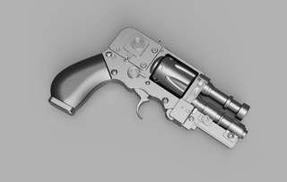 Iria's Pistol [3D Print Files] 3D Files cosplay DangerousLadies