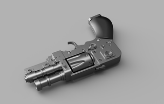 Iria's Pistol [3D Print Files] 3D Files cosplay DangerousLadies