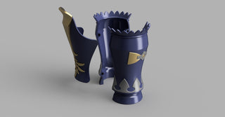 Jean's Bracers [3D Print Files] 3D Files cosplay DangerousLadies