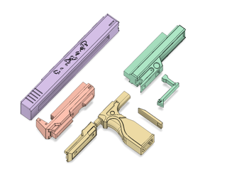 Kafka's Machine Guns [3D Print Files] 3D Files cosplay DangerousLadies