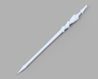 Kan E Senna's Staff [3D Print Files] 3D Files cosplay DangerousLadies