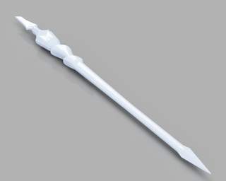 Kan E Senna's Staff [3D Print Files] 3D Files cosplay DangerousLadies