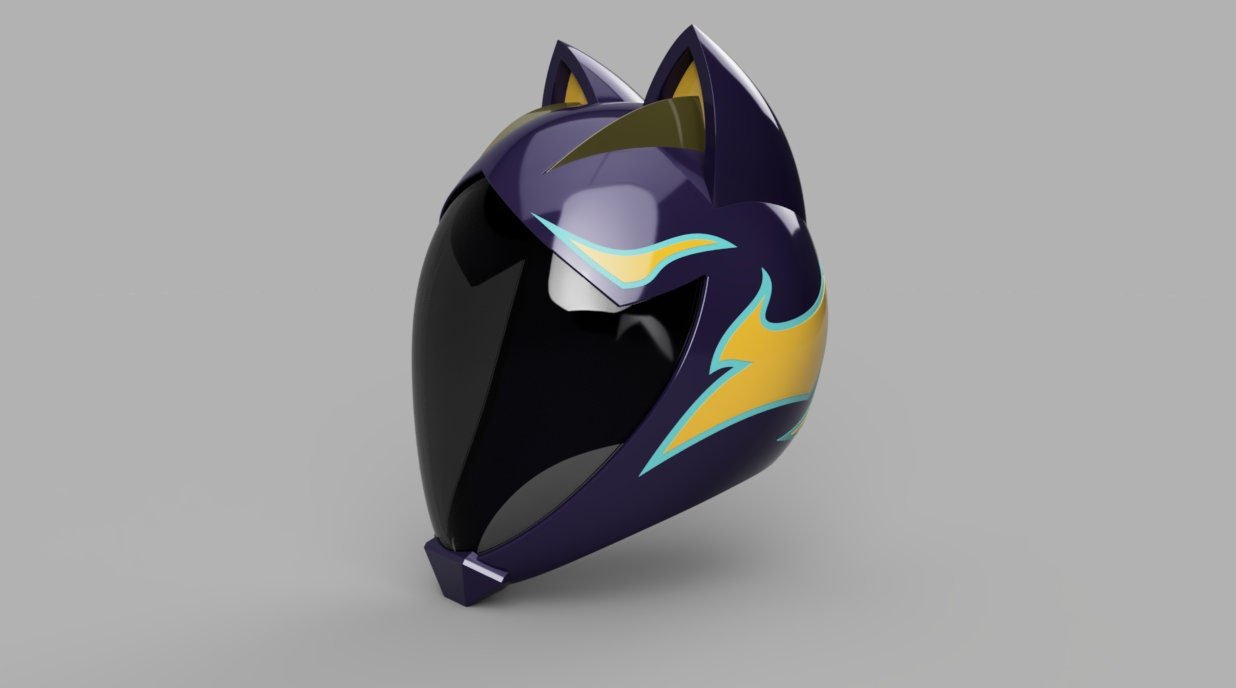 anime cat motorcycle helmet Motorcycle Helmet Cover - Cat