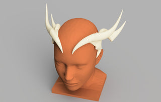 Keyleth's Antler Tiara [3D Print Files] 3D Files cosplay DangerousLadies