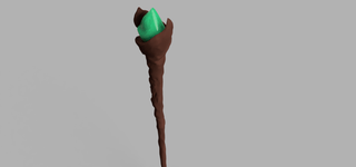 Keyleth's Staff [3D Print Files] 3D Files cosplay DangerousLadies