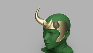 Kid Loki's Helmet [3D Print Files] 3D Files cosplay DangerousLadies