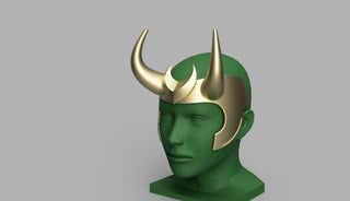 Kid Loki's Helmet [3D Print Files] 3D Files cosplay DangerousLadies