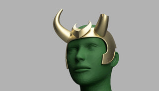 Kid Loki's Helmet [3D Print Files] 3D Files cosplay DangerousLadies