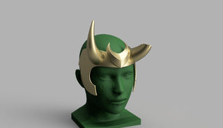 Kid Loki's Helmet [3D Print Files] 3D Files cosplay DangerousLadies