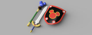 Kingdom Hearts' Dream Weapons [3D Print Files] 3D Files cosplay DangerousLadies