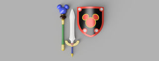 Kingdom Hearts' Dream Weapons [3D Print Files]