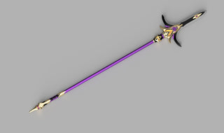 Kitain Cross Spear [3D Print Files] 3D Files cosplay DangerousLadies