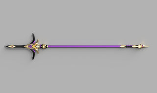 Kitain Cross Spear [3D Print Files] 3D Files cosplay DangerousLadies