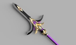 Kitain Cross Spear [3D Print Files] 3D Files cosplay DangerousLadies