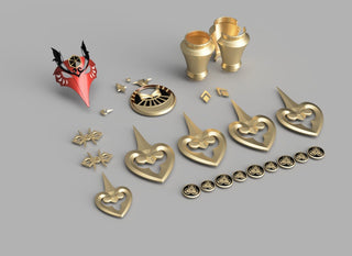 Kujou Sara's Accessories [3D Print Files]