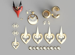Kujou Sara's Accessories [3D Print Files]