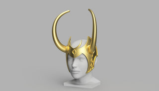 Lady Loki's Helmet [3D Print Files] 3D Files cosplay DangerousLadies