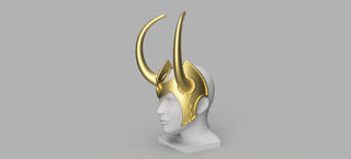 Lady Loki's Helmet [3D Print Files] 3D Files cosplay DangerousLadies