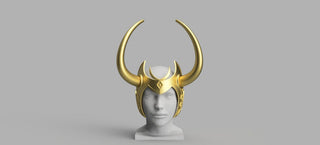 Lady Loki's Helmet [3D Print Files] 3D Files cosplay DangerousLadies