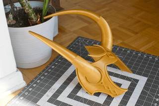 Lady Loki's Helmet [3D Printed Kit] 3D Printed Kit cosplay DangerousLadies