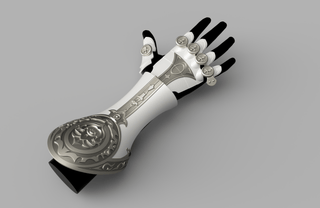 Lady One's Gauntlets [3D Print Files]