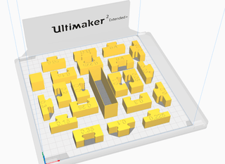 Lightweight Filament Printer Calibration Tools [3D Print Files] cosplay DangerousLadies