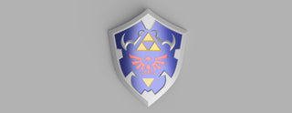 Link's Hylian Shield [3D Print Files] 3D Files cosplay DangerousLadies