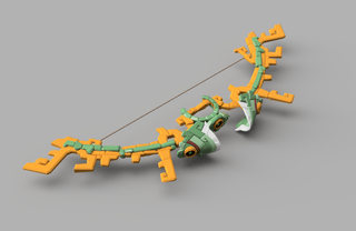 Link's Mighty Construct Bow [3D Print Files] 3D Files cosplay DangerousLadies