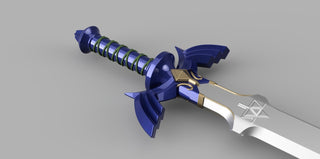 Link's Twilight Princess Master Sword [3D Print Files] 3D Files cosplay DangerousLadies