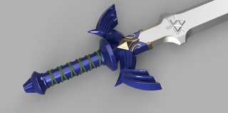 Link's Twilight Princess Master Sword [3D Print Files] 3D Files cosplay DangerousLadies