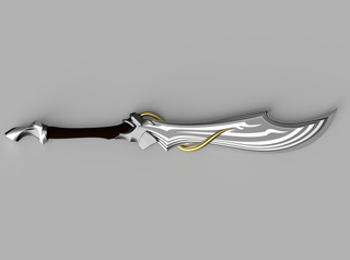 Locke's Thief Knife [3D Print Files] 3D Files cosplay DangerousLadies