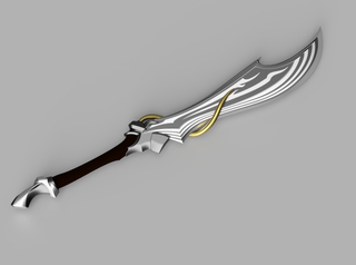 Locke's Thief Knife [3D Print Files] 3D Files cosplay DangerousLadies