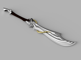 Locke's Thief Knife [3D Print Files] 3D Files cosplay DangerousLadies