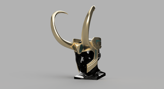 Loki's Ragnarok Helmet [3D Print Files] 3D Files cosplay DangerousLadies