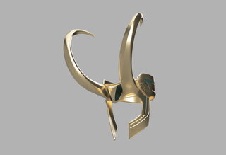 Loki's Ragnarok Helmet [3D Print Files] 3D Files cosplay DangerousLadies