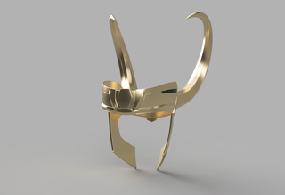 Loki's Ragnarok Helmet [3D Print Files] 3D Files cosplay DangerousLadies