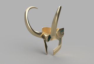 Loki's Ragnarok Helmet [3D Print Files] 3D Files cosplay DangerousLadies