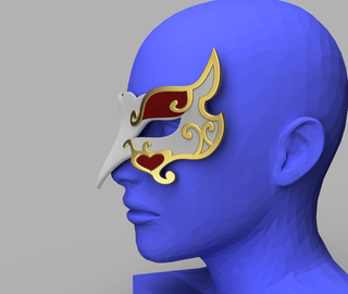 Love Matador's Mask [3D Print Files] 3D Files cosplay DangerousLadies