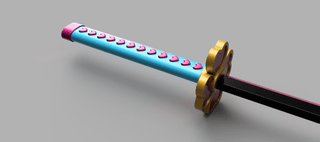 Love Pillar's Katana [3D Print Files] 3D Files cosplay DangerousLadies