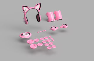 Lucky Chloe's Accessories [3D Print Files] 3D Files cosplay DangerousLadies