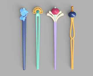 Lulu's Hairsticks [3D Print Files] 3D Files cosplay DangerousLadies