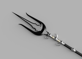 Lunafreya's Trident of the Oracle [3D Print Files] 3D Files cosplay DangerousLadies