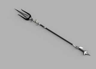 Lunafreya's Trident of the Oracle [3D Print Files] 3D Files cosplay DangerousLadies