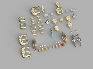 Lyse's Scion Liberator Accessories [3D Print Files] 3D Files cosplay DangerousLadies