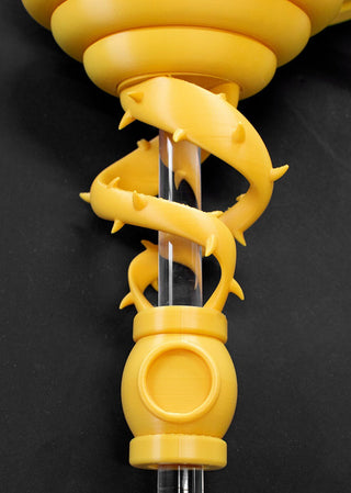Malleus' Spinnning Wheel Staff [3D Printed Kit] 3D Printed Kit cosplay DangerousLadies