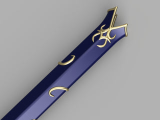 Marth's Falchion and Sheath [3D Print Files] 3D Files cosplay DangerousLadies