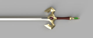 Marth's Falchion and Sheath [3D Print Files] 3D Files cosplay DangerousLadies