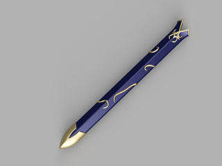 Marth's Falchion and Sheath [3D Print Files] 3D Files cosplay DangerousLadies